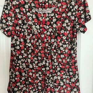 Floral Button-Up Dress